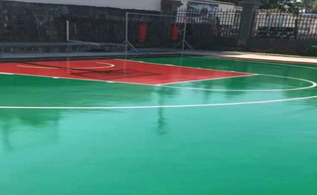 贵州篮球场翻新地面
